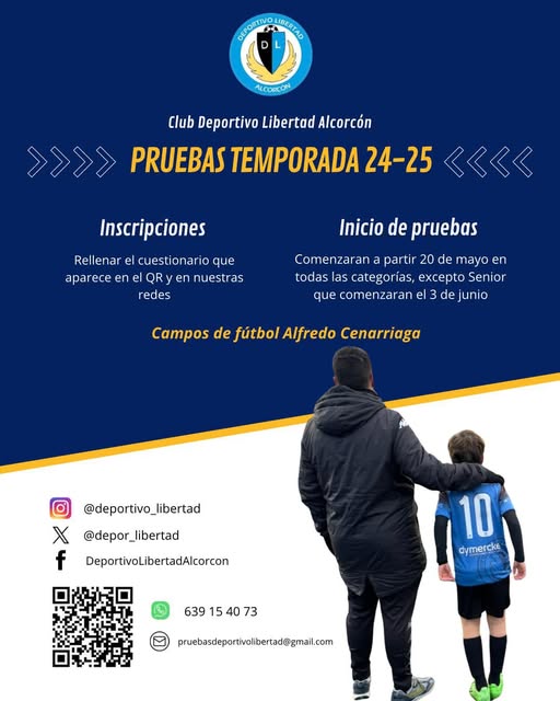  ¡Únete al Deportivo Libertad! ⚽